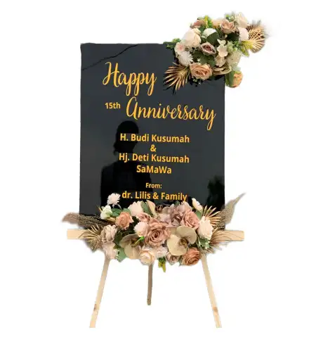 Papan Bunga Akrilik Mojoluhur